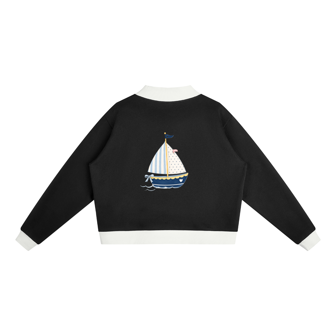 NETTYS sailboat Mock-Neck