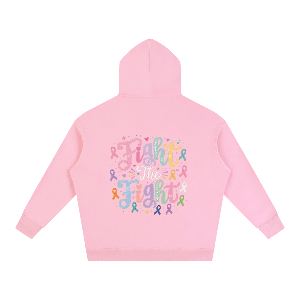 Nettys Fight The Fight Oversize Fleeced Hoodie
