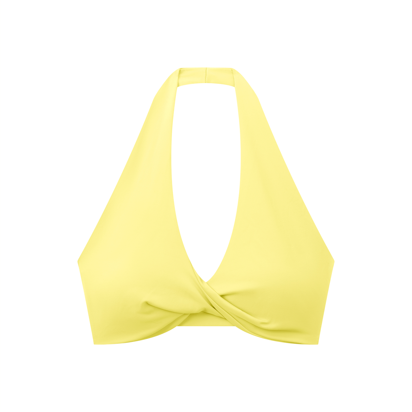 NETTYS Pleated Halter Sports Bra