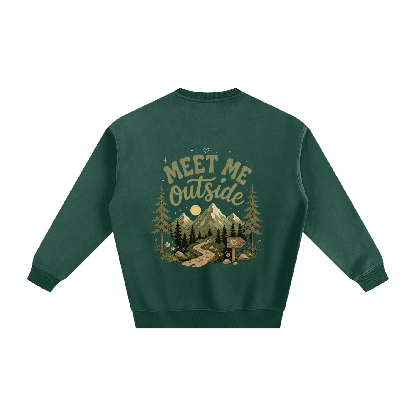 Nettys OutDoors Fleeced Crewneck