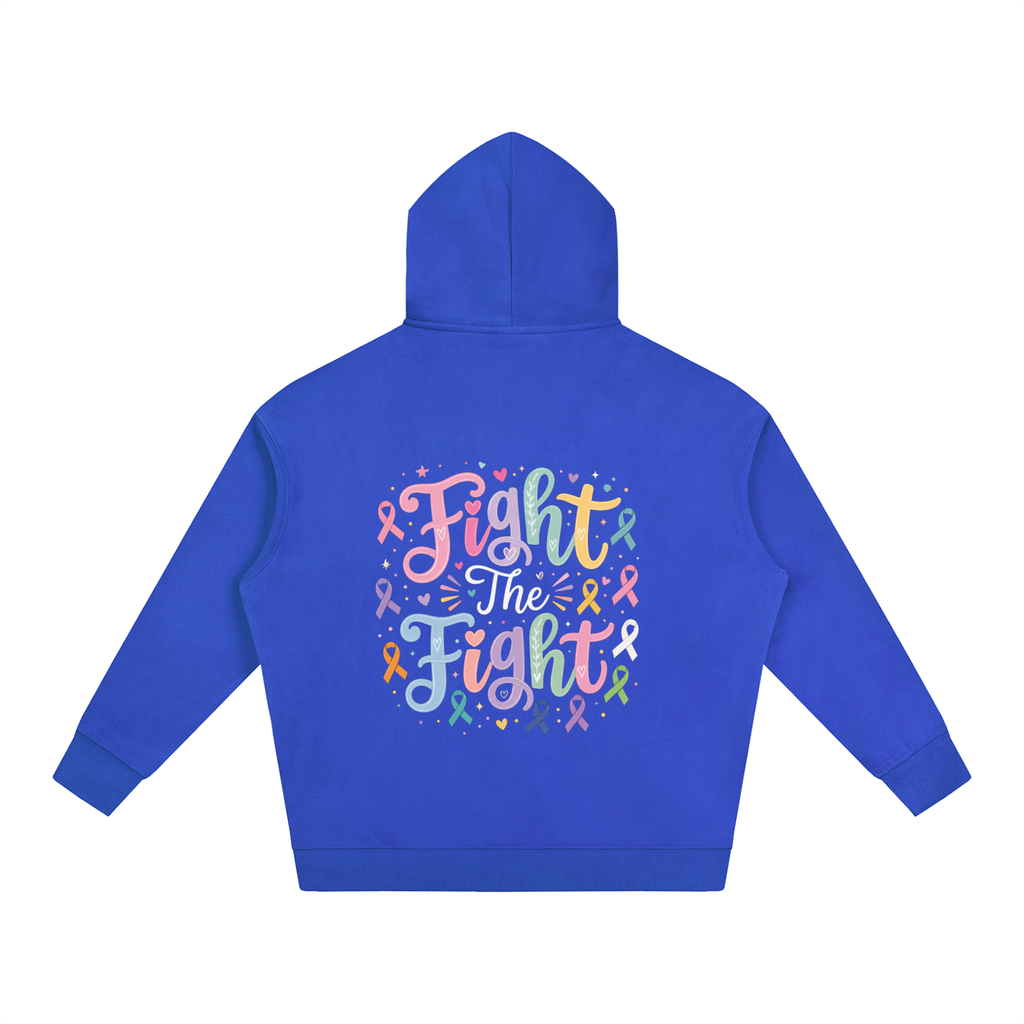 Nettys Fight The Fight Oversize Fleeced Hoodie