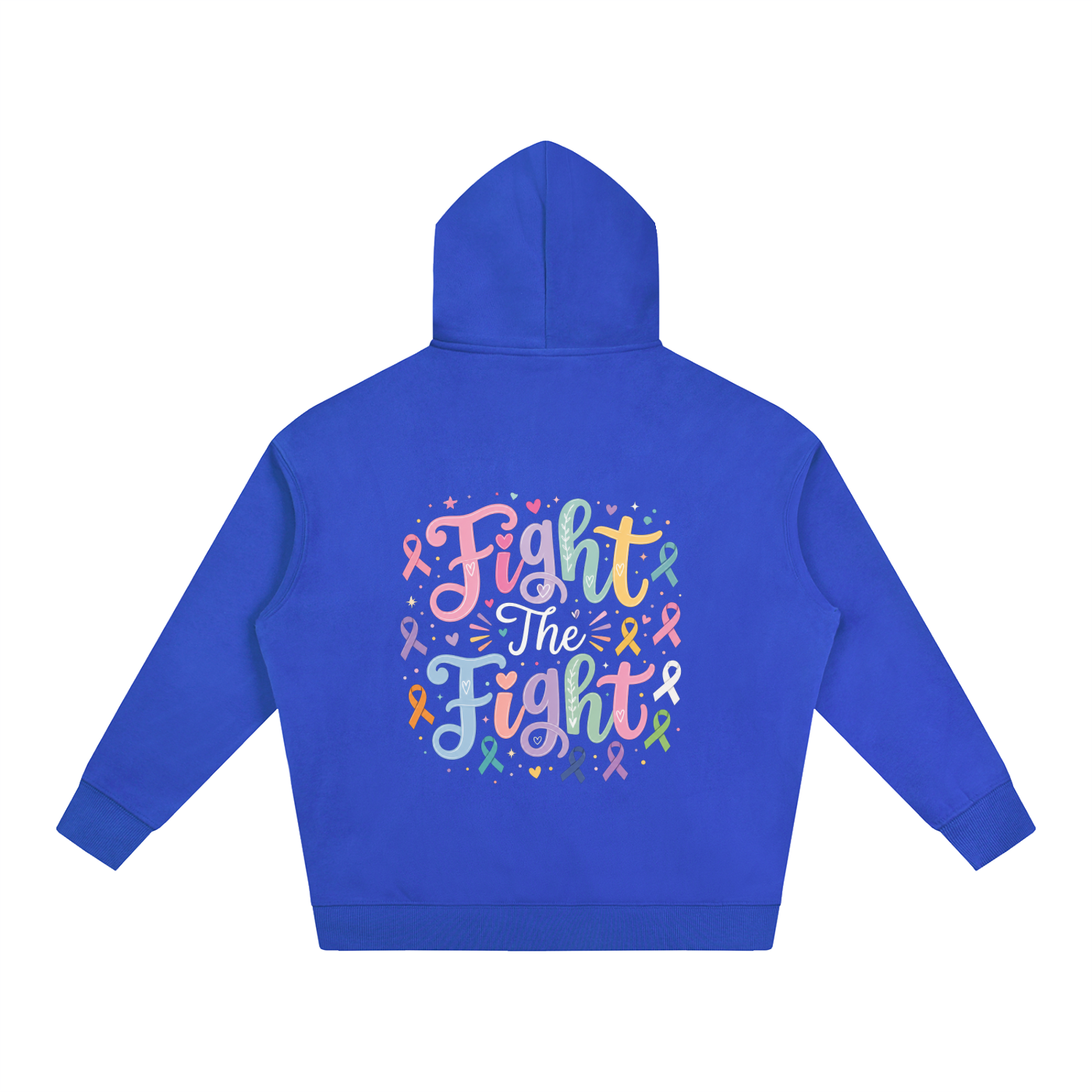 Nettys Fight The Fight Oversize Fleeced Hoodie