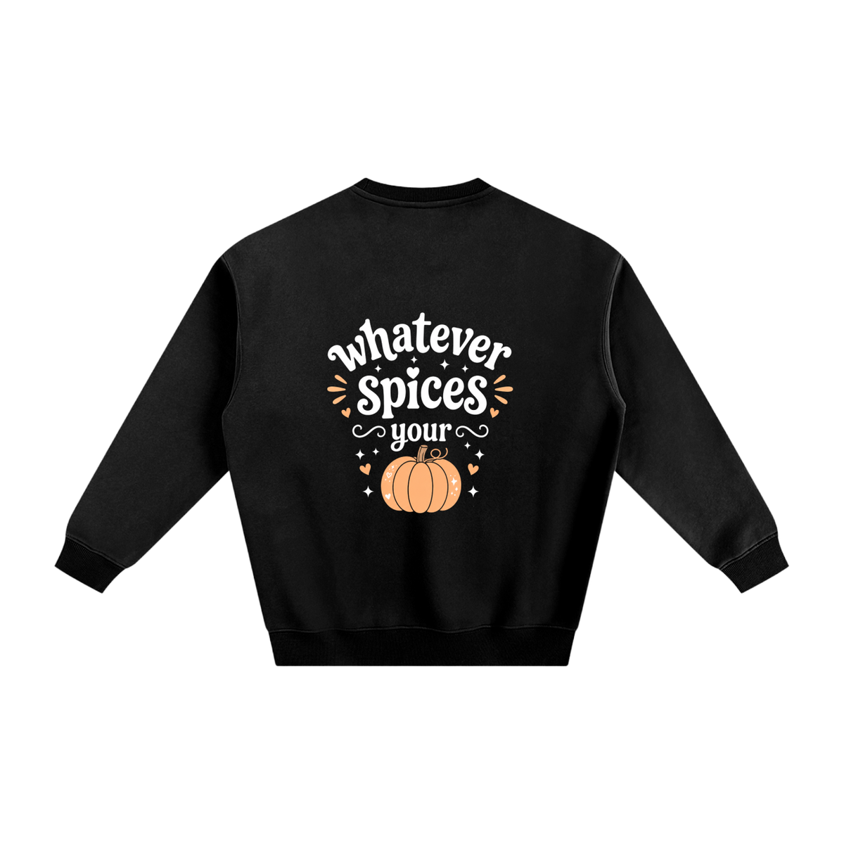 Nettys Pumpkin Fleeced Sweatshirt