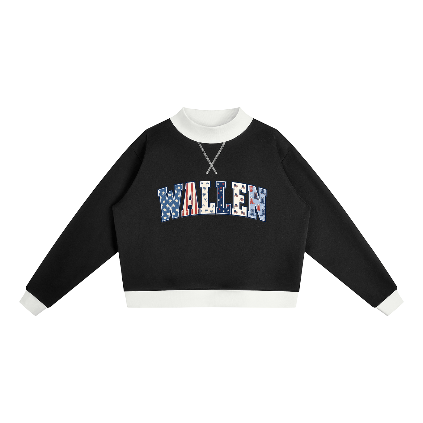 NETTYS WALLEN Mock-Neck