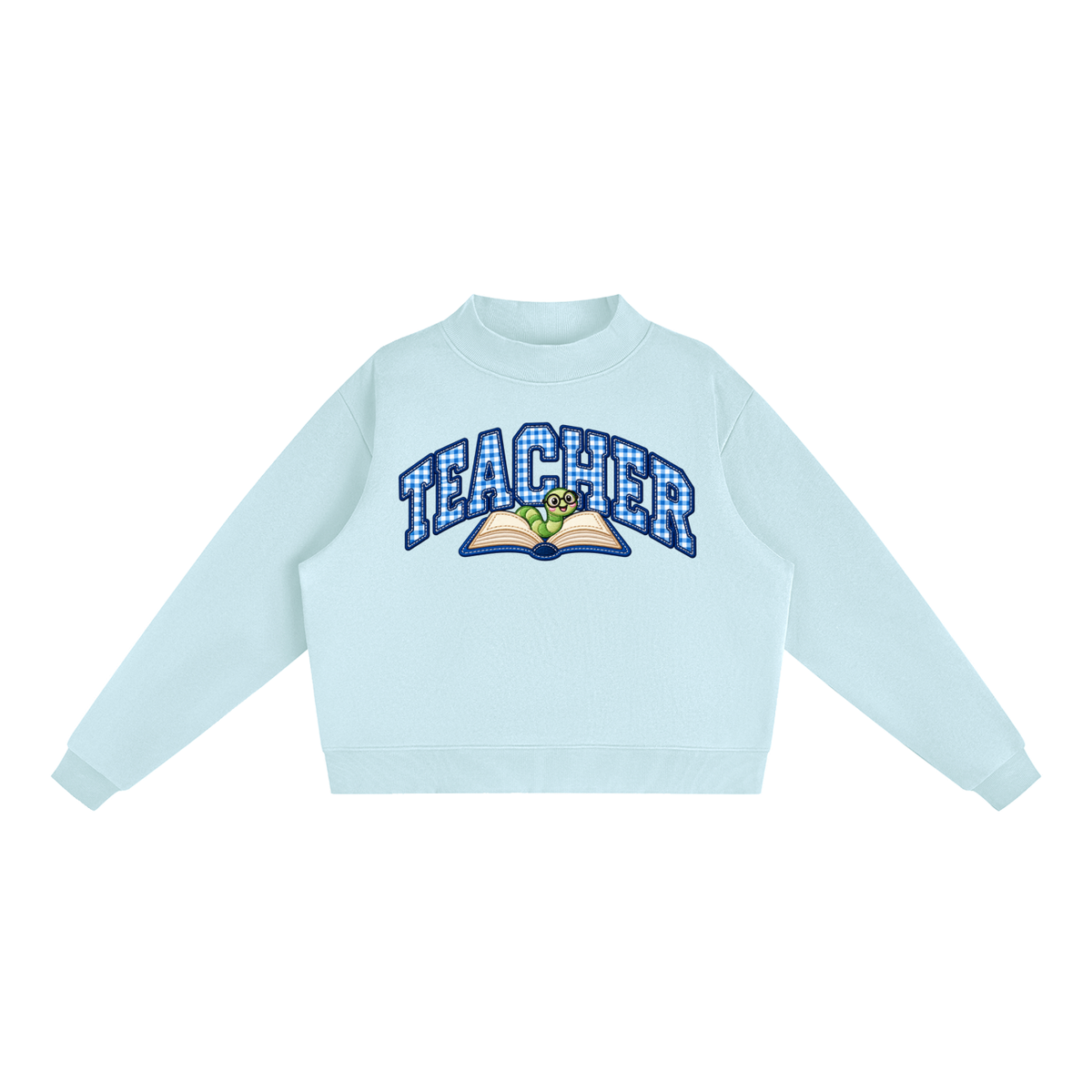 Nettys Teacher Fleece Mock-Neck