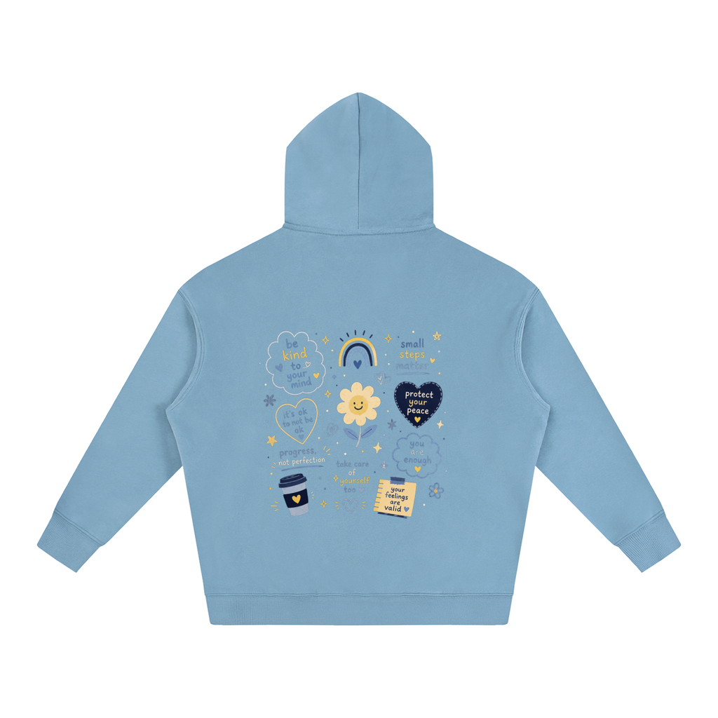 Nettys Mental Health Oversize Fleeced Hoodie