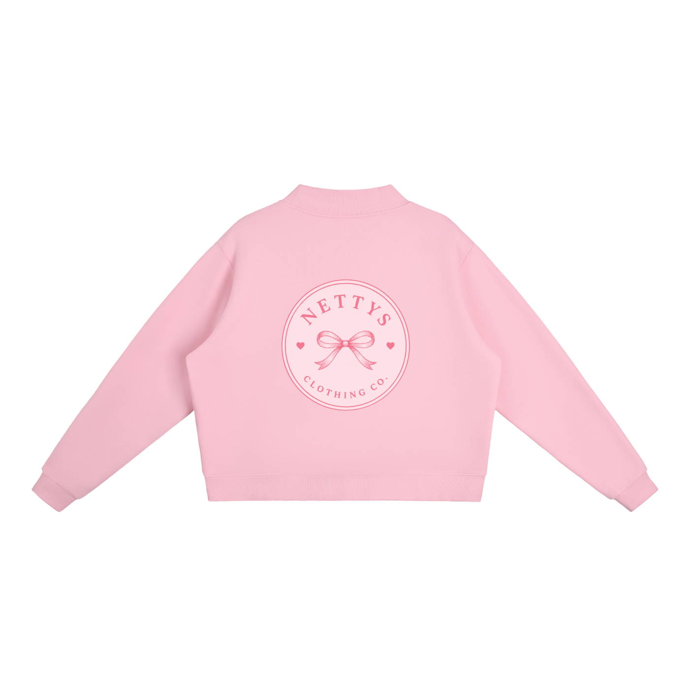 NETTYS Fleece Mock-Neck