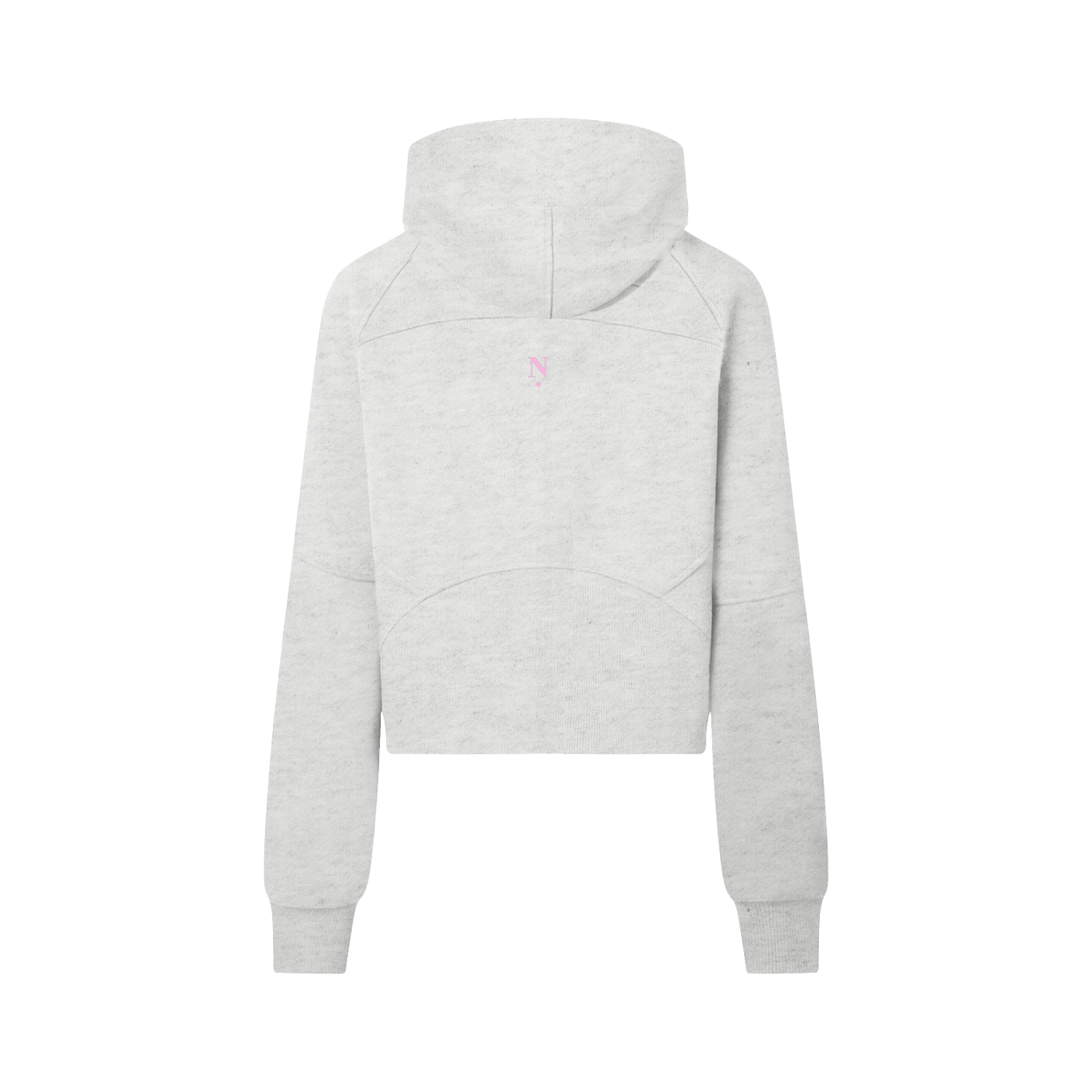 NETTYS Cropped Half-Zip Hoodie