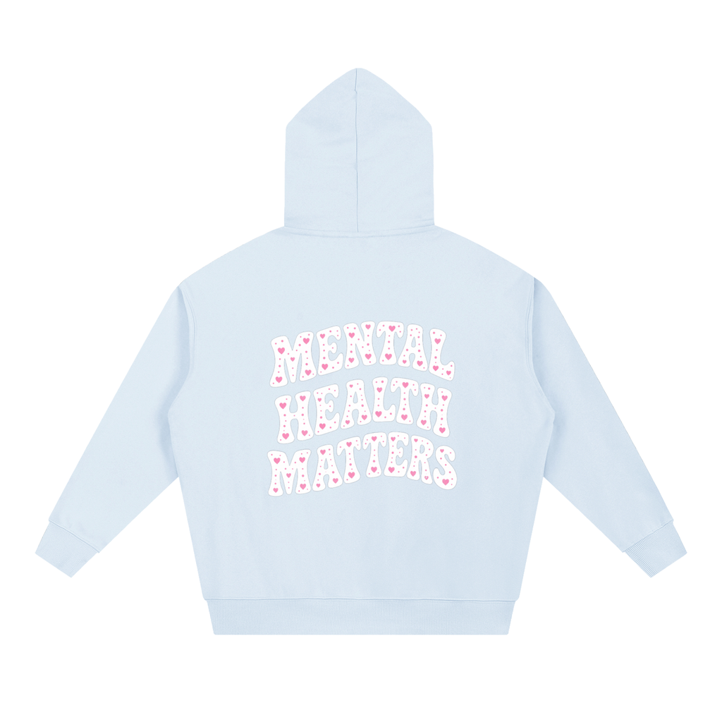 Nettys Mental Health Matters Heavyweight Hoodie