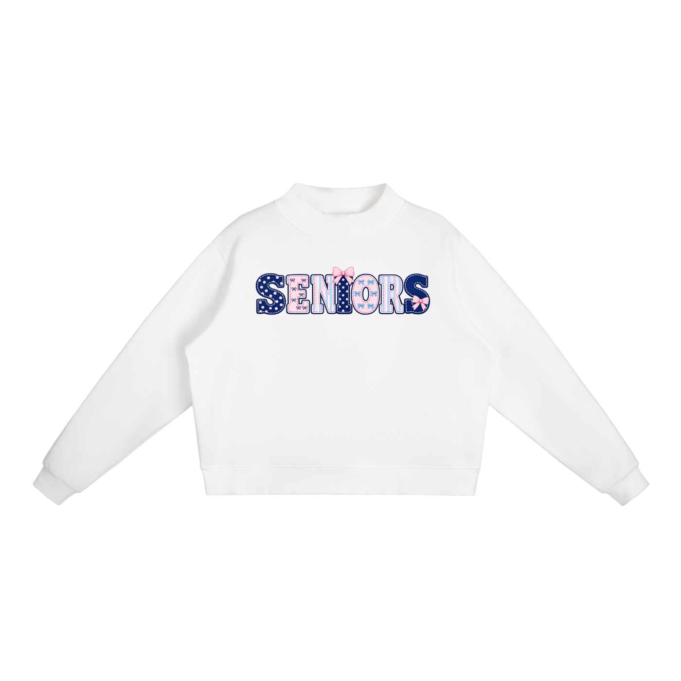 NETTYS seniors fleece Mock-Neck