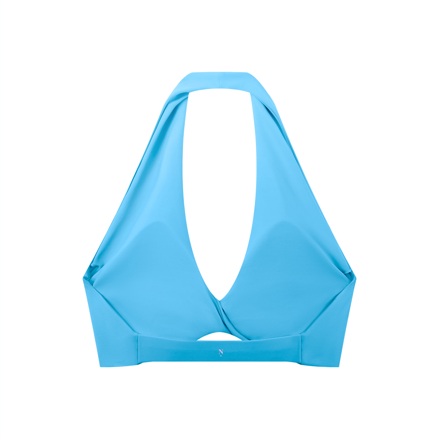 NETTYS Pleated Halter Sports Bra