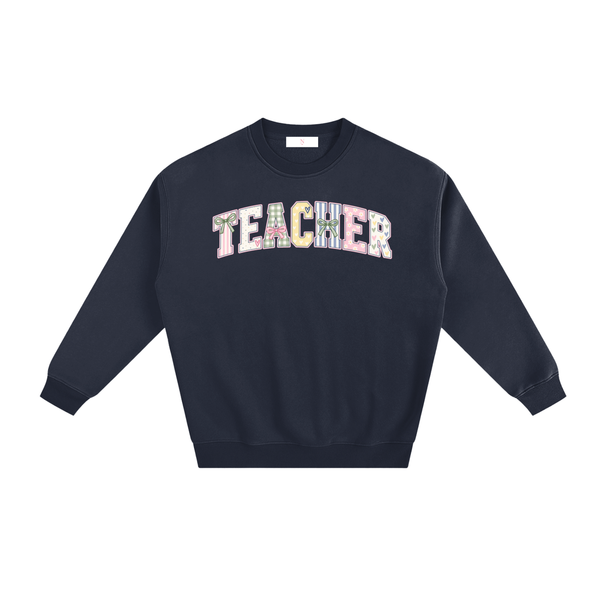 Nettys Teacher Fleeced Sweatshirt