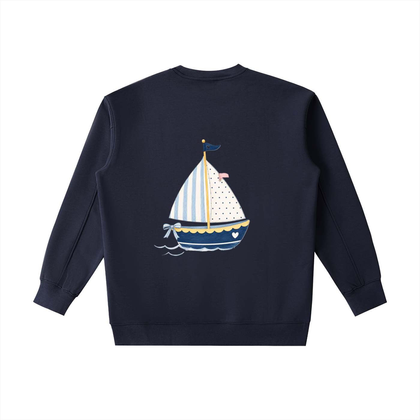 NETTYS sailboat Essential Heavyweight Crewneck