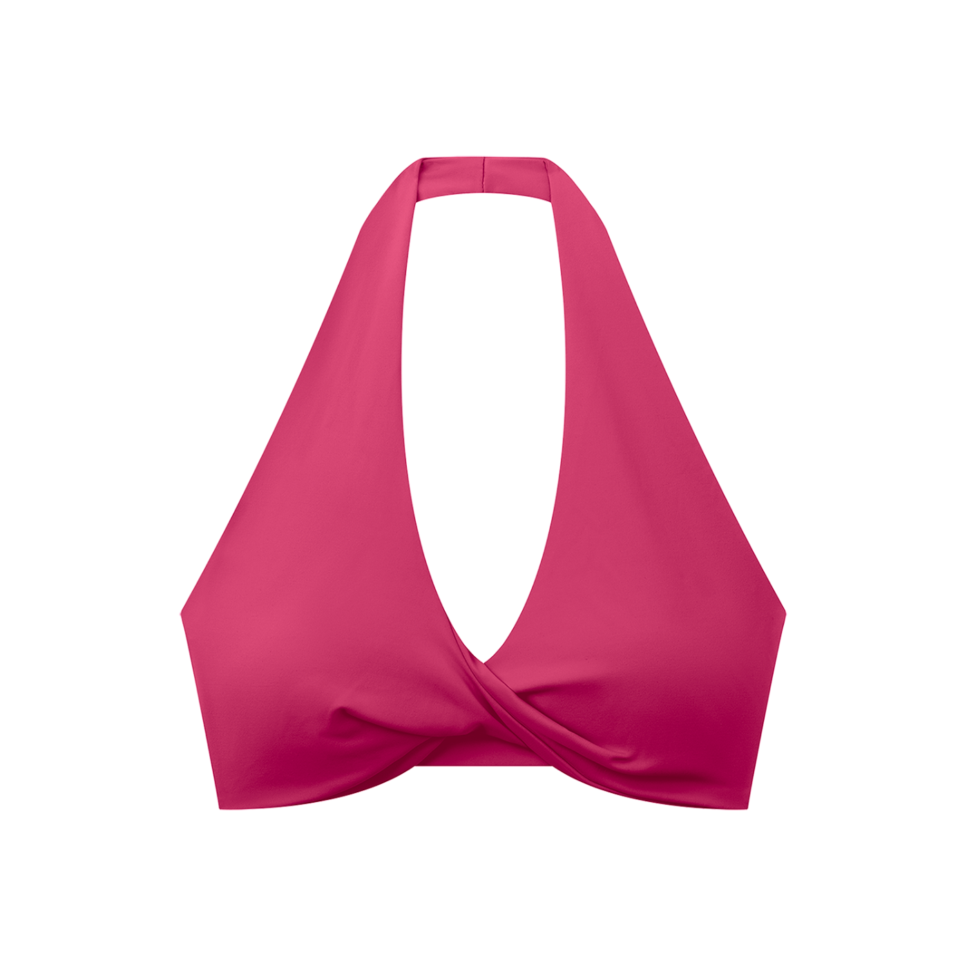 NETTYS Pleated Halter Sports Bra