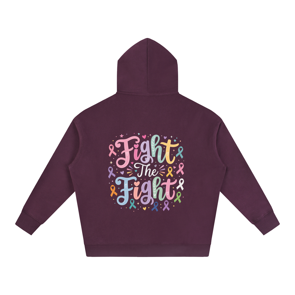 Nettys Fight The Fight Oversize Fleeced Hoodie