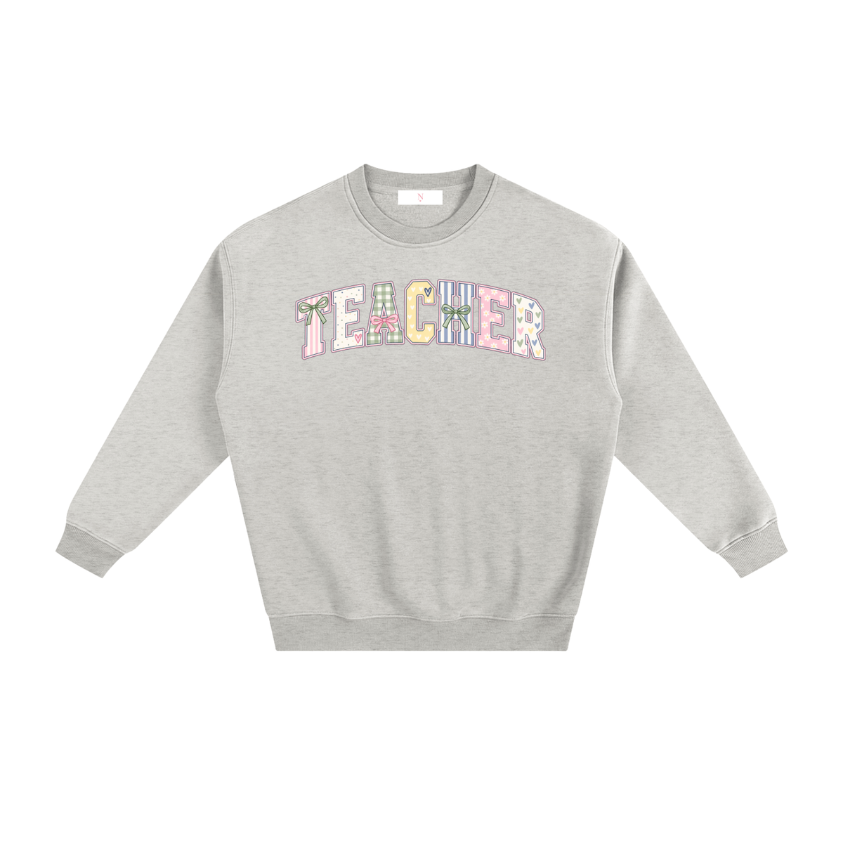 Nettys Teacher Fleeced Sweatshirt