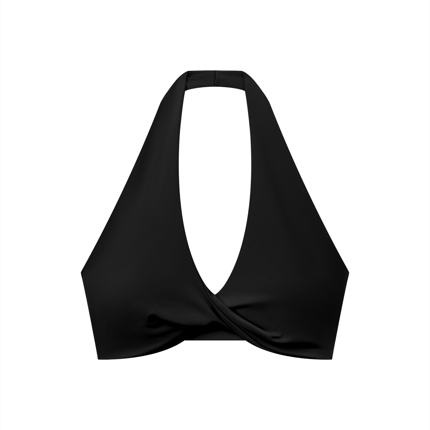 NETTYS Pleated Halter Sports Bra