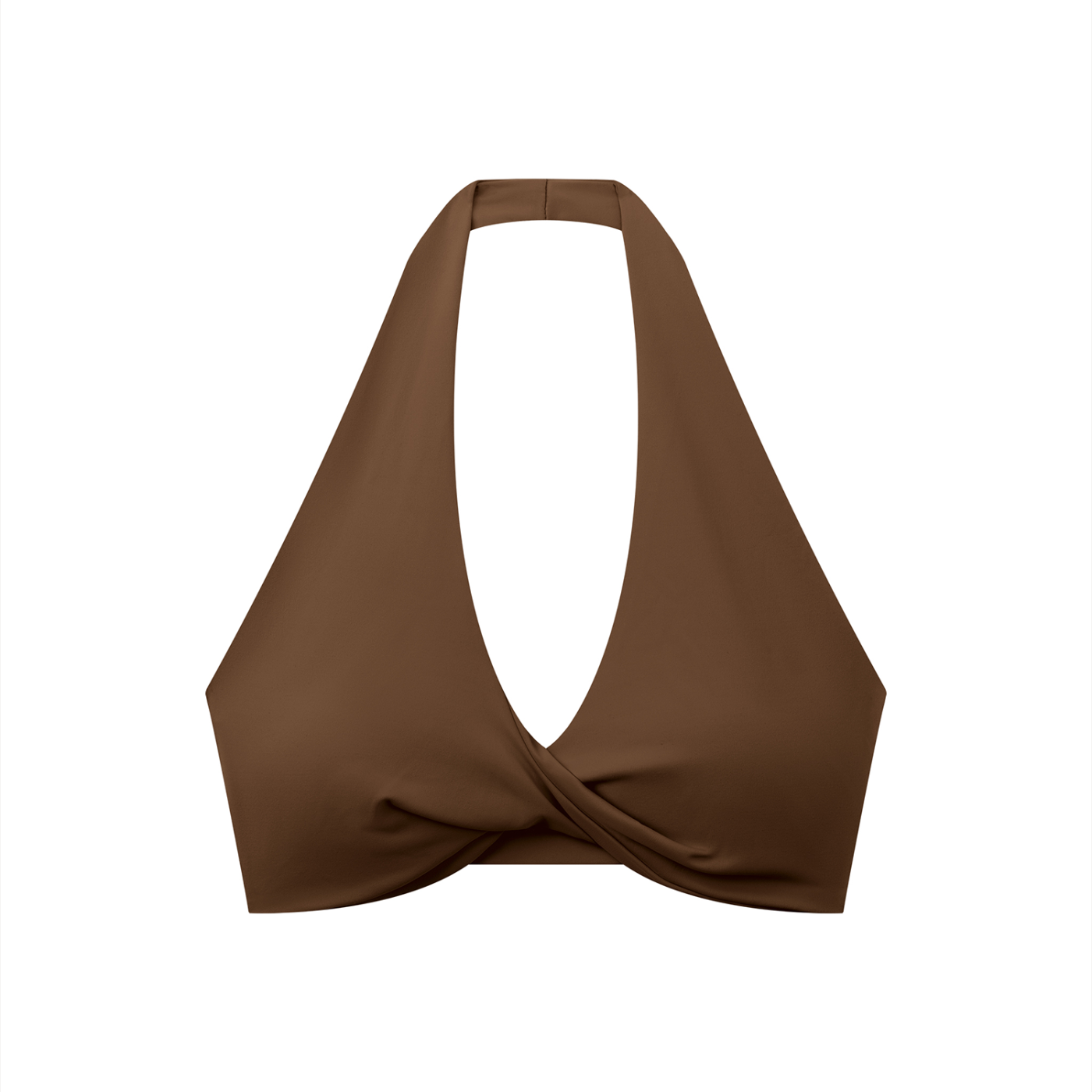 NETTYS Pleated Halter Sports Bra