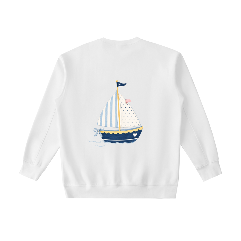 NETTYS sailboat Essential Heavyweight Crewneck