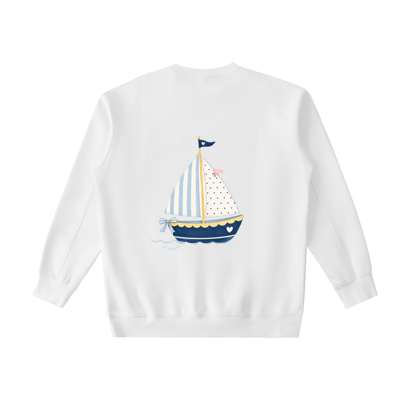 NETTYS sailboat Essential Heavyweight Crewneck