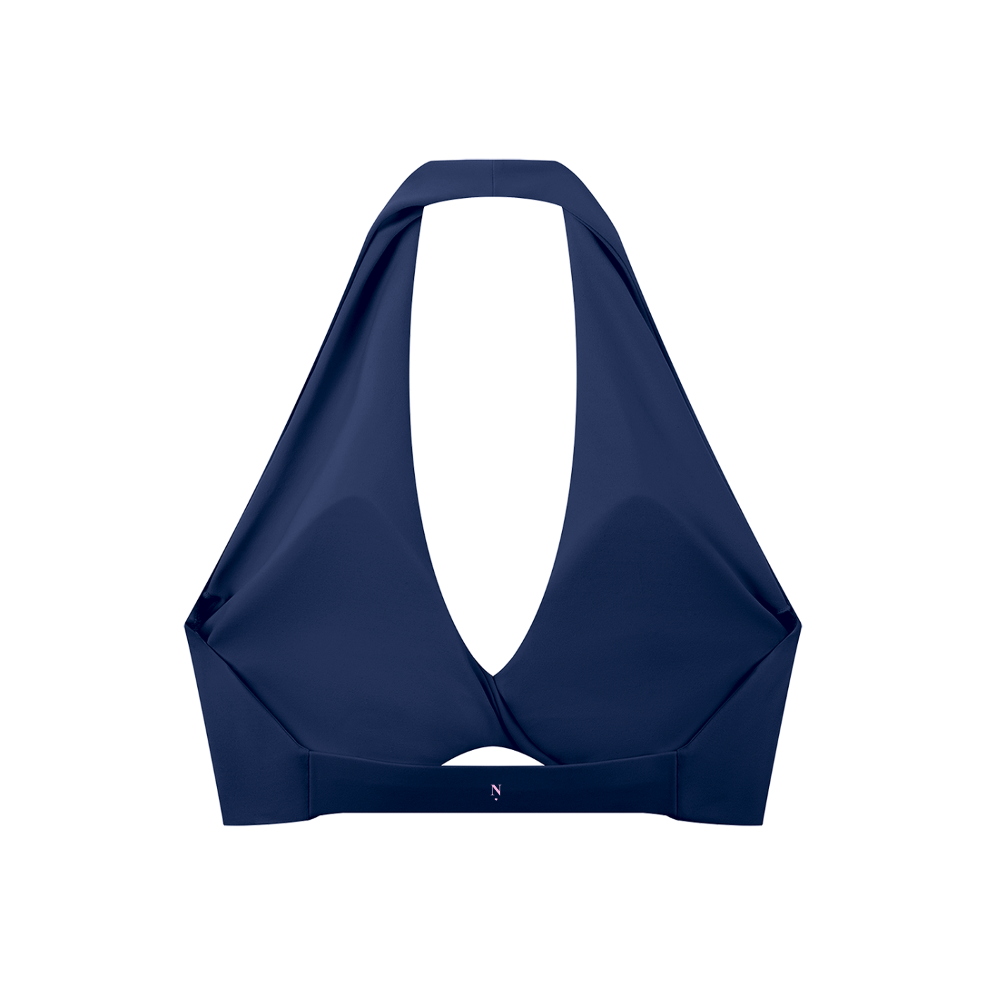 NETTYS Pleated Halter Sports Bra