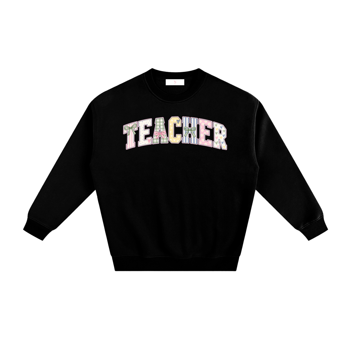 Nettys Teacher Fleeced Sweatshirt