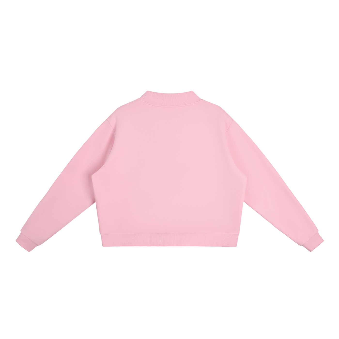 NETTYS Pumpkin Fleece Mock-Neck