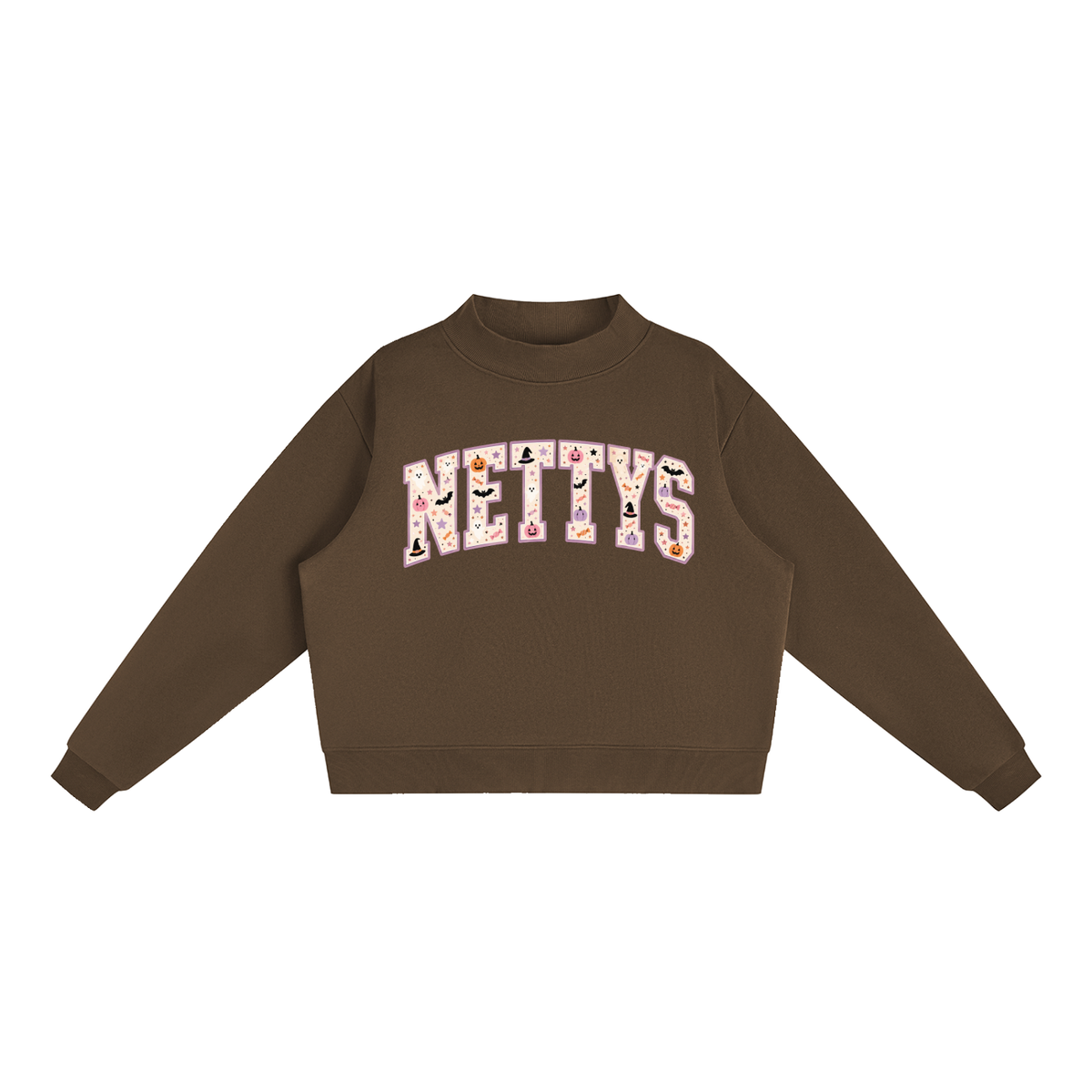 Nettys Halloween Mock-Neck
