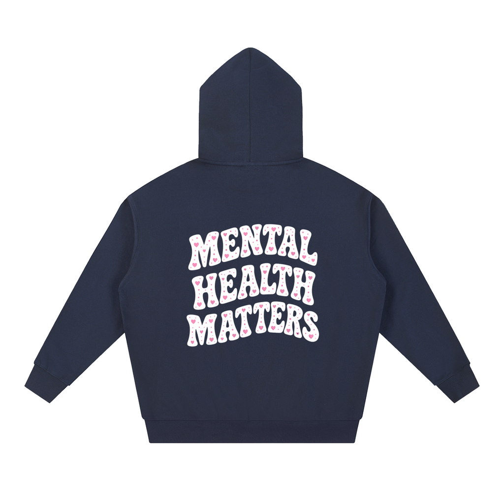 Nettys Mental Health Matters Heavyweight Hoodie