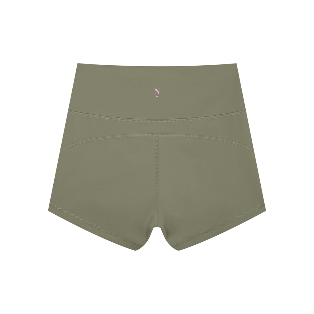 NETTYS High-Waist Yoga Shorts