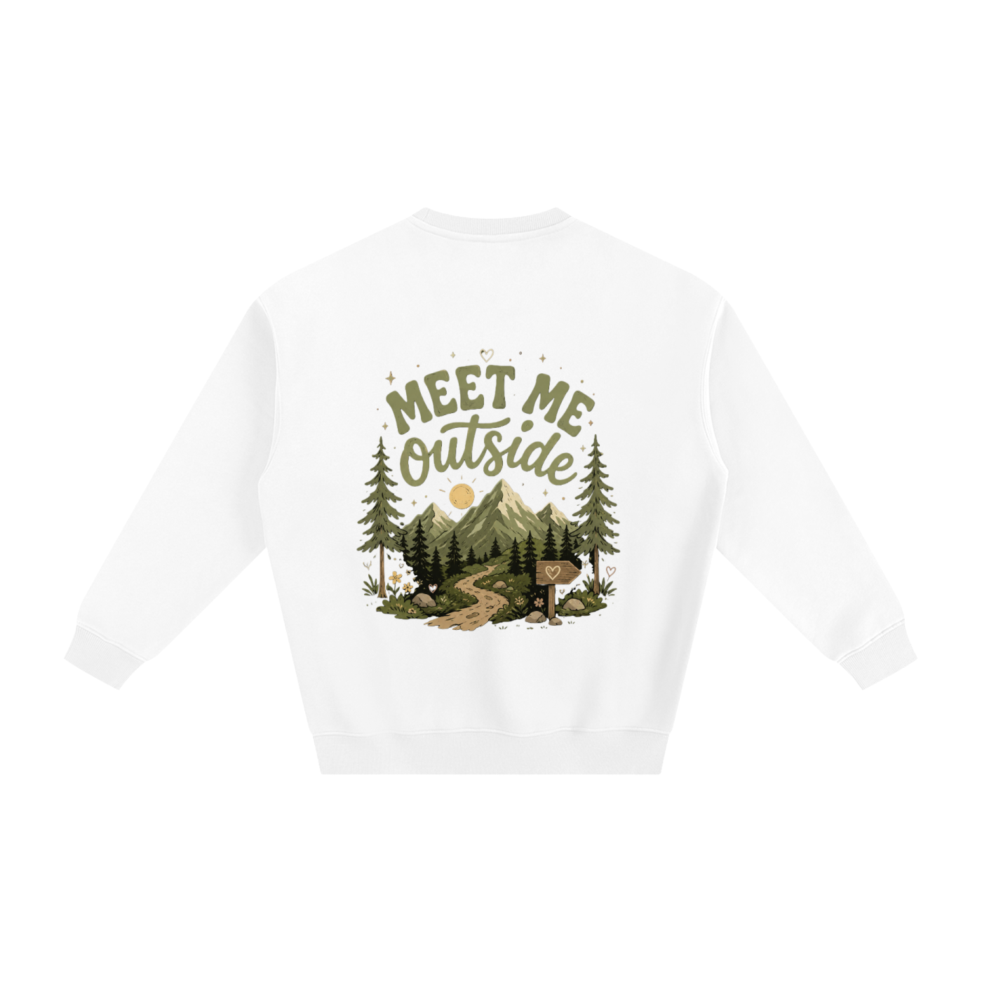 Nettys OutDoors Fleeced Crewneck