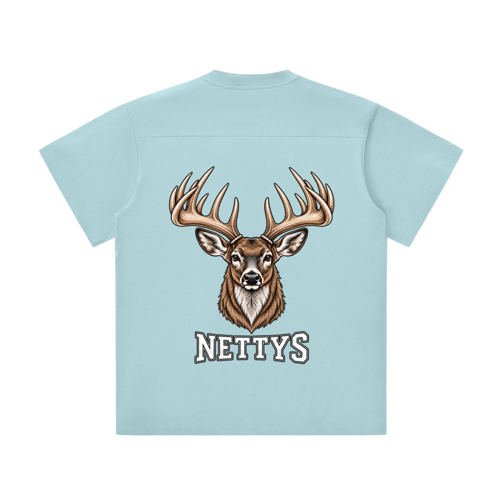 Mens Deer Lightweight Oversized T-Shirt