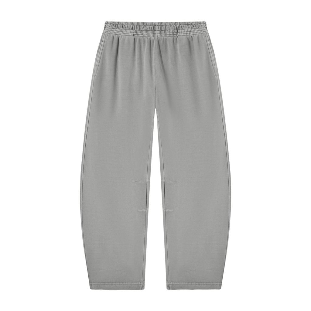 NETTYS Vintage Washed Barrel Leg Sweatpants