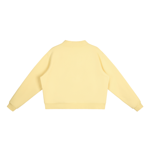 NETTYS Cherry Fleece Mock-Neck