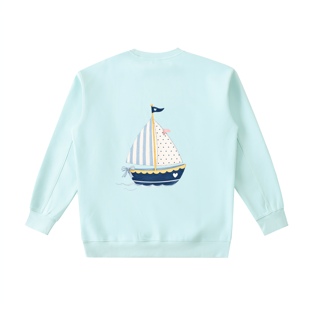NETTYS sailboat Essential Heavyweight Crewneck