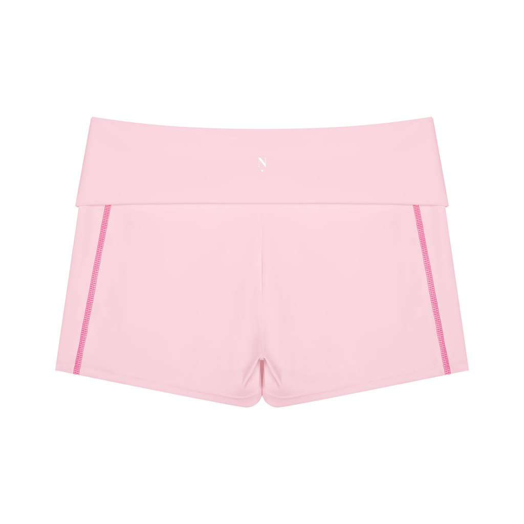 Nettys High Waisted Yoga Biker Shorts