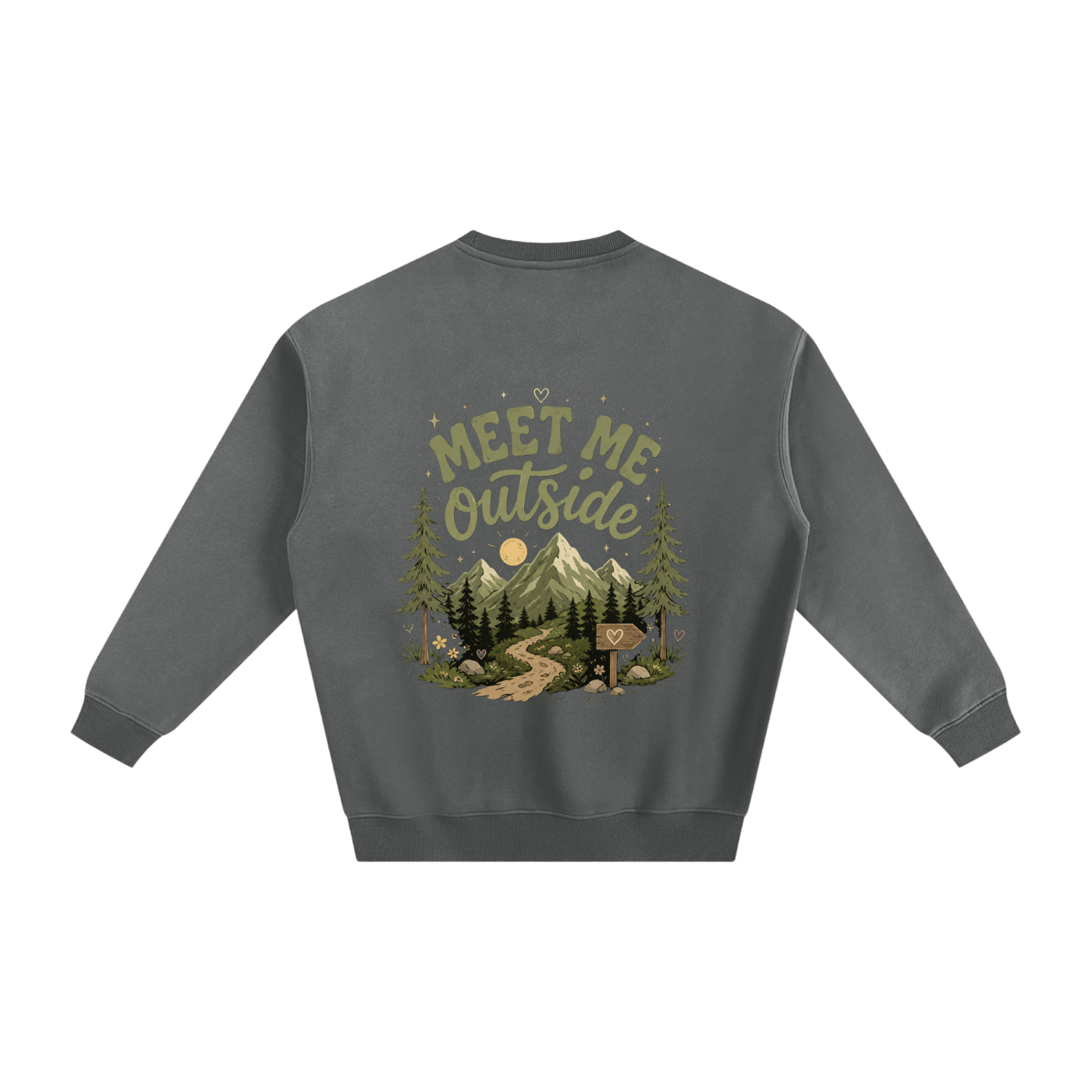 Nettys OutDoors Fleeced Crewneck