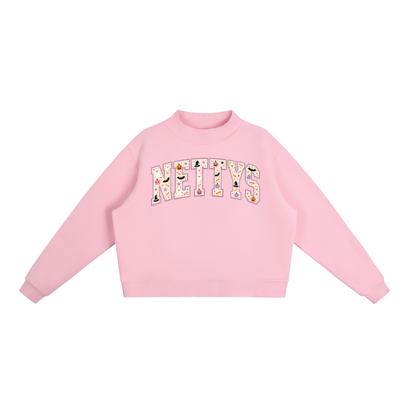 NETTYS Halloween Mock-Neck