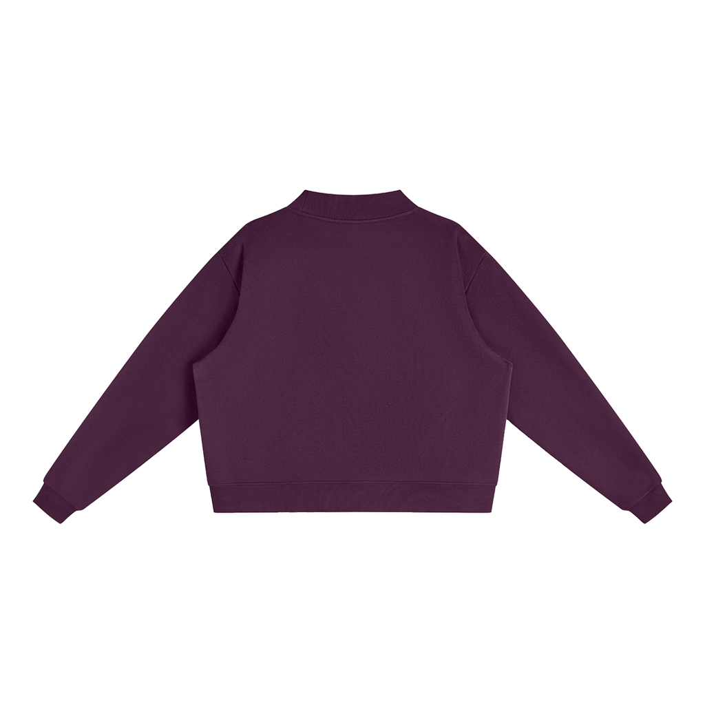 Nettys Teacher Fleece Mock-Neck