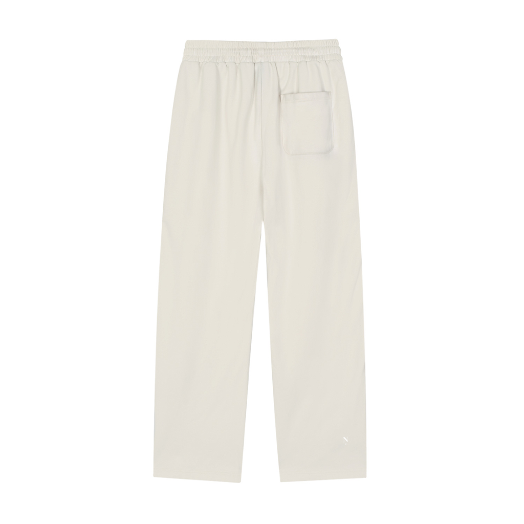 Nettys Reflection Striped Straight-Leg Sweatpants